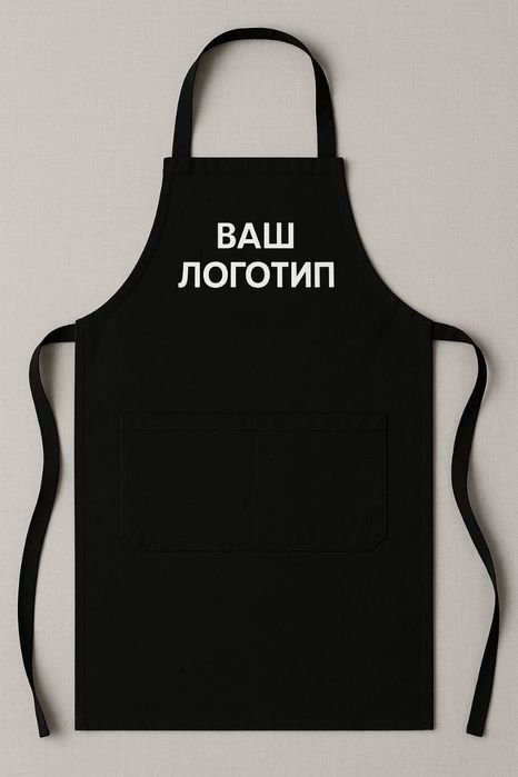 фартук с логотипом