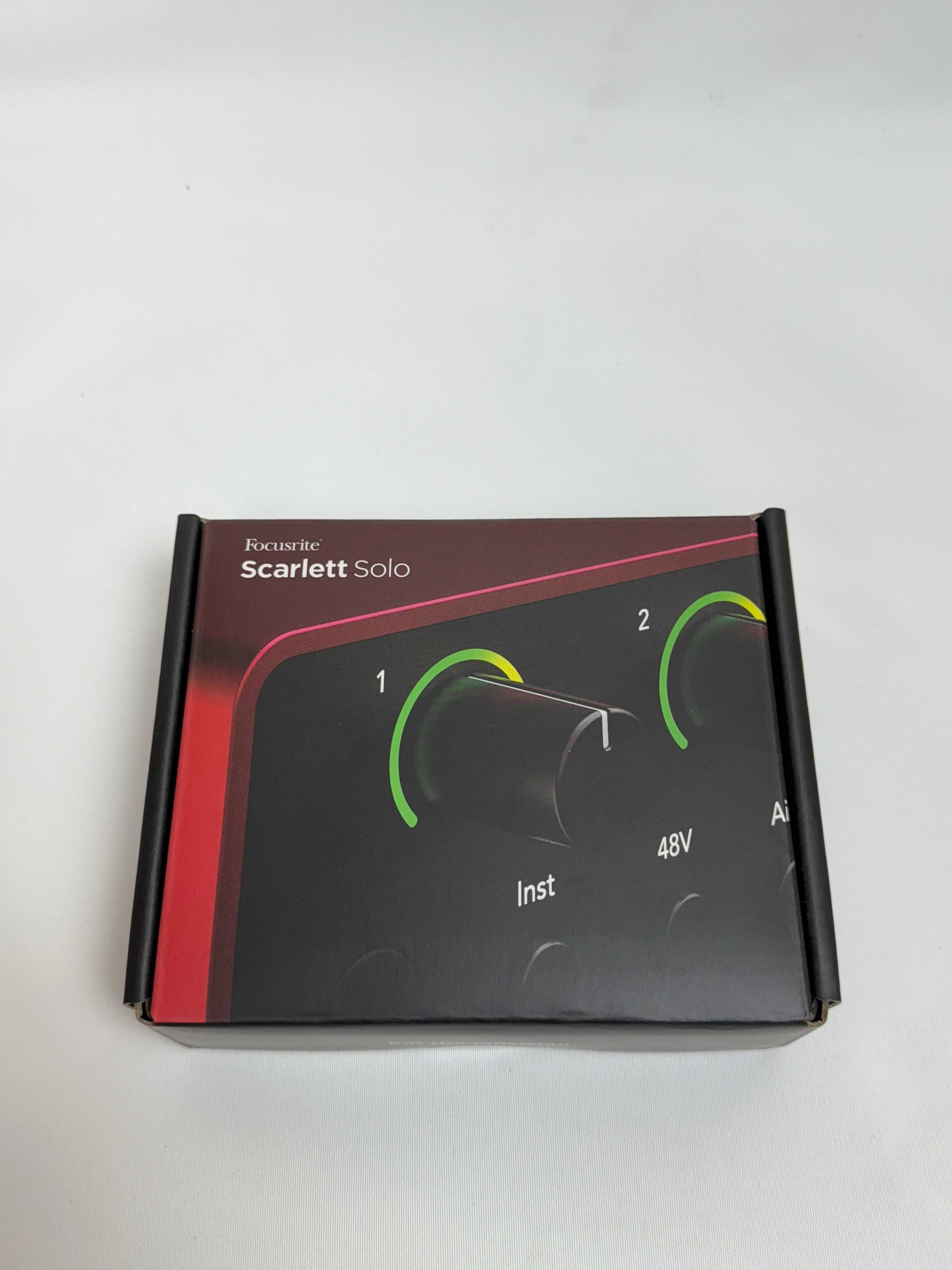 Focusrite Scarlett Solo 4th Gen Interfață audio USB