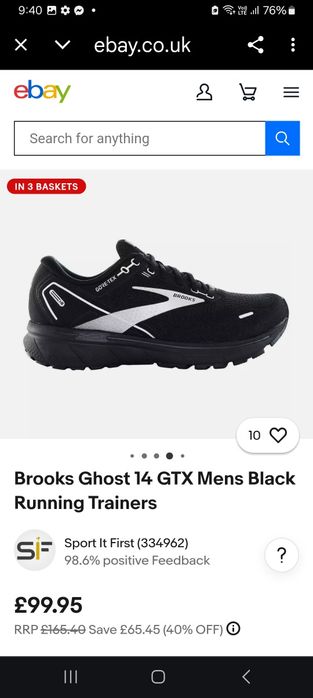 Adidasi originali Brooks nr.42.5