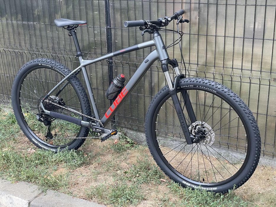 MTB CUBE Analog Ca NOU, Gri Mat, 1X12 Sram Eagle, Cadru 22”, Garantie