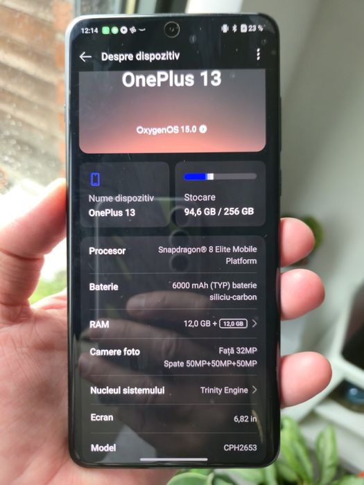 Oneplus 13 nou cu garanție