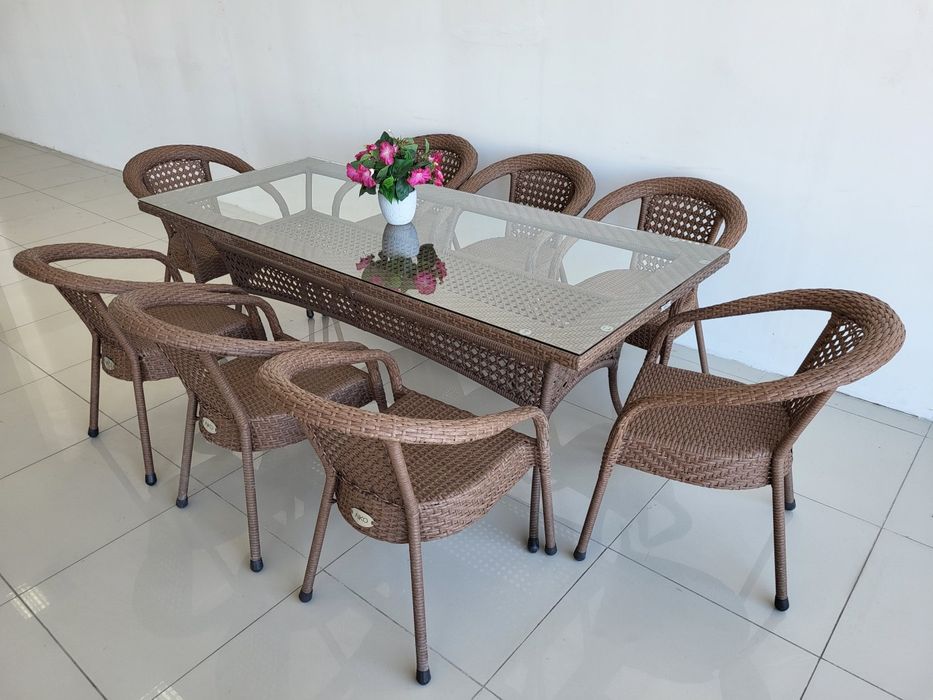 Ротанговая мебель для сада, дома, ресторана, бани и тд