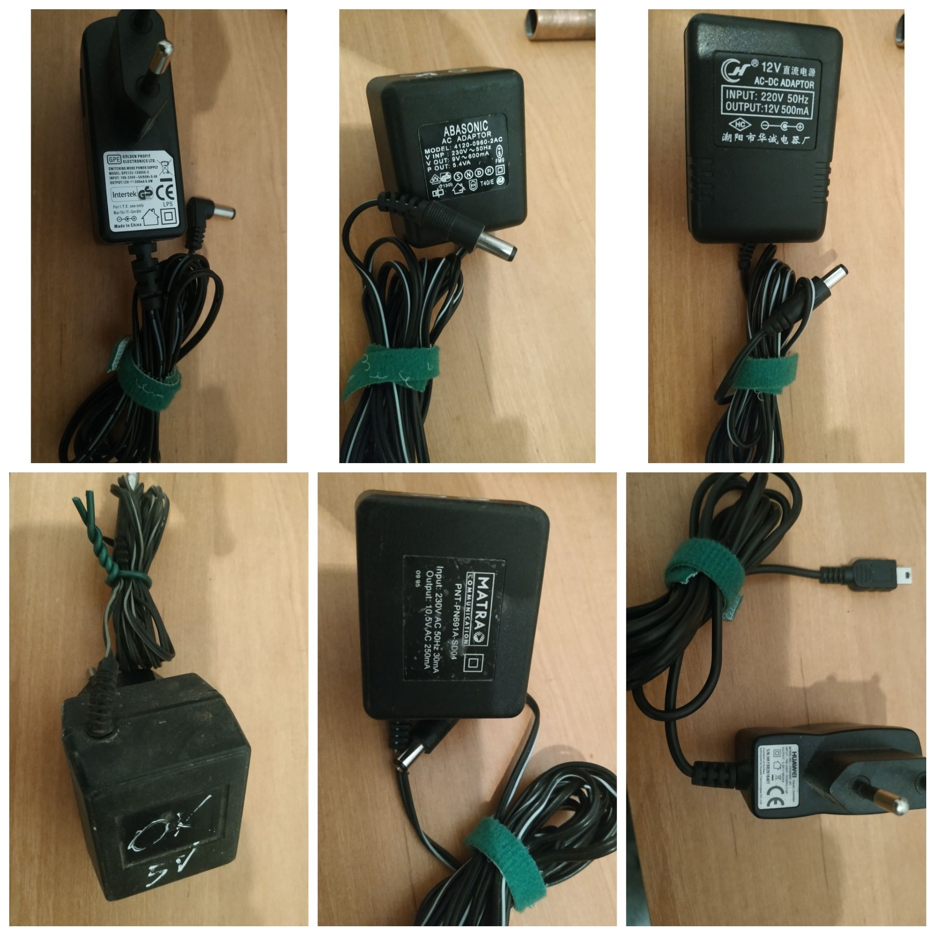 Incarcatoare telefon, router, camere video etc 220V. 5V, 9V, 12V, 25V.