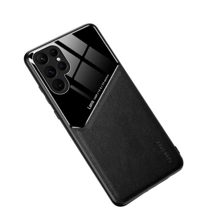 Стилен кожен кейс с магнитен гръб за Samsung Galaxy S23 Ultra