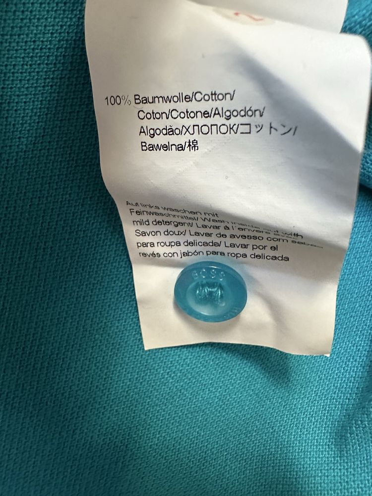 HUGO BOSS green original тениска.M