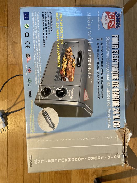 Mini cuptor electric pentru camion