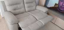 Divan piele pat matrimonial
