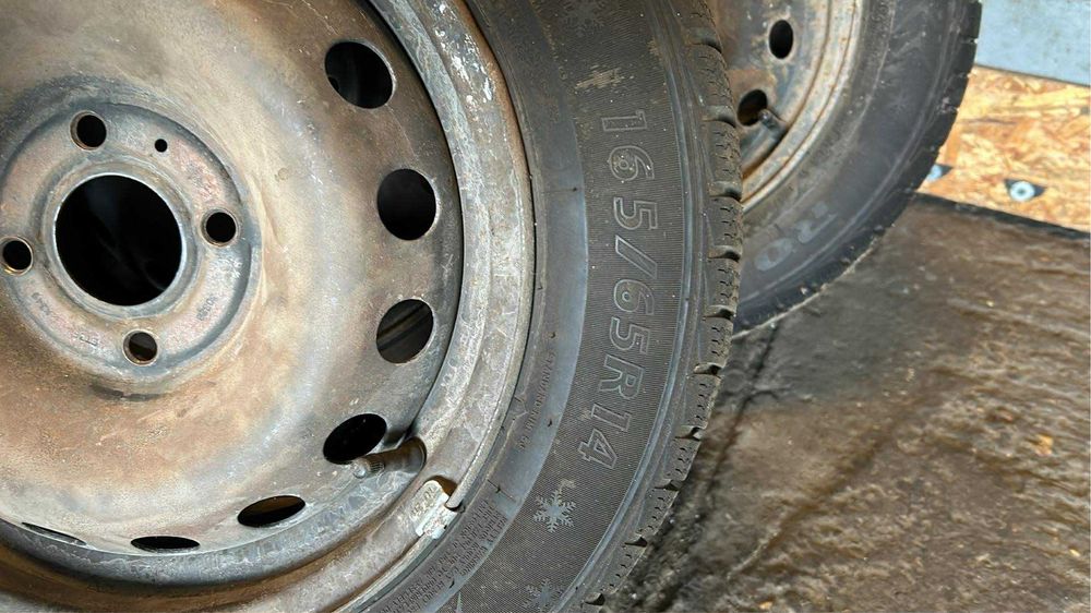 Гуми с джанти 4х100