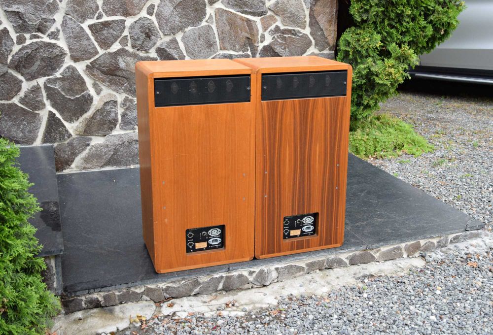 Boxe active Braun LV 1020, vintage, amplificate