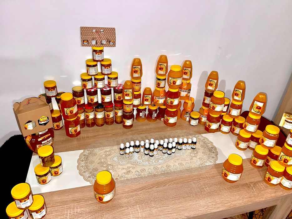 Miere cu aloe,tincturi propolis/polen