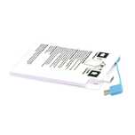 Powerbank Grab' N' Go 2600 mAh, acumulator extern 95x60x7mm, cu microUSB si adaptor pentru Iphone 5 si 6 - Grab Go Powerbank