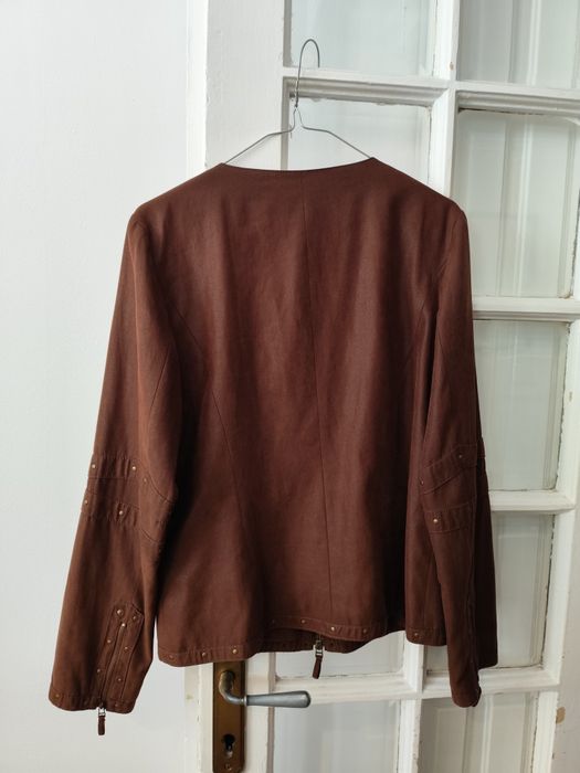 Jacheta / sacou  din piele întoarsă eco