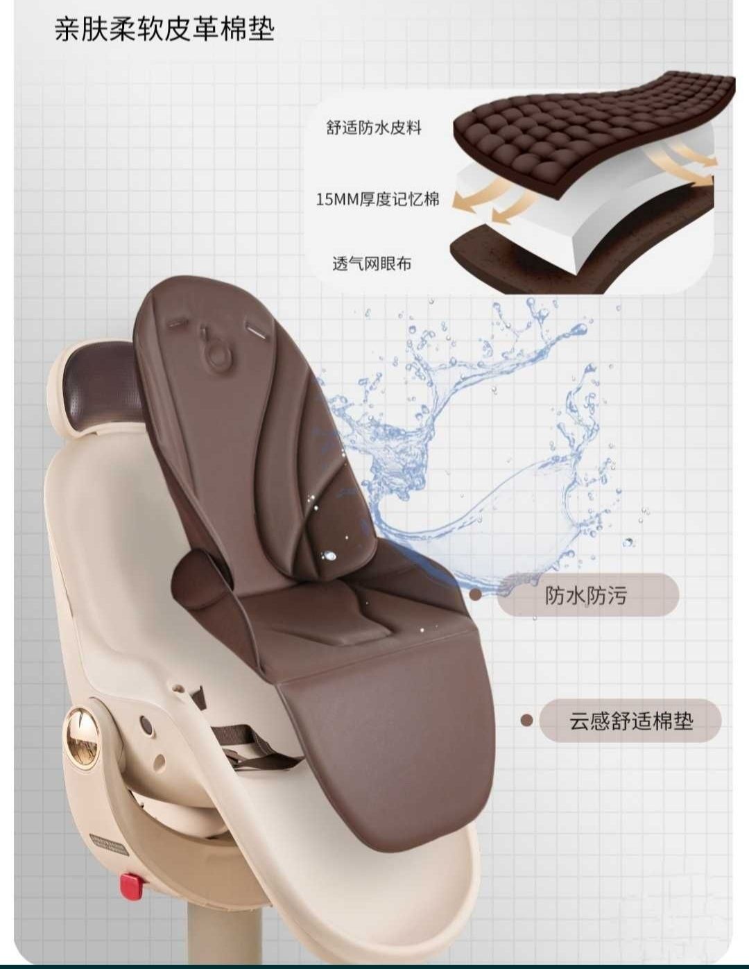 Даставка безплатная. Стулчик для кормления Baobao Comfort