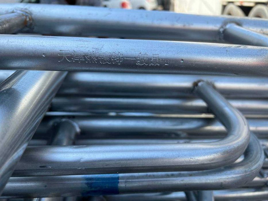 Строительные леса оцинкованные, усиленная труба 40мм, 2.5мм, Китай