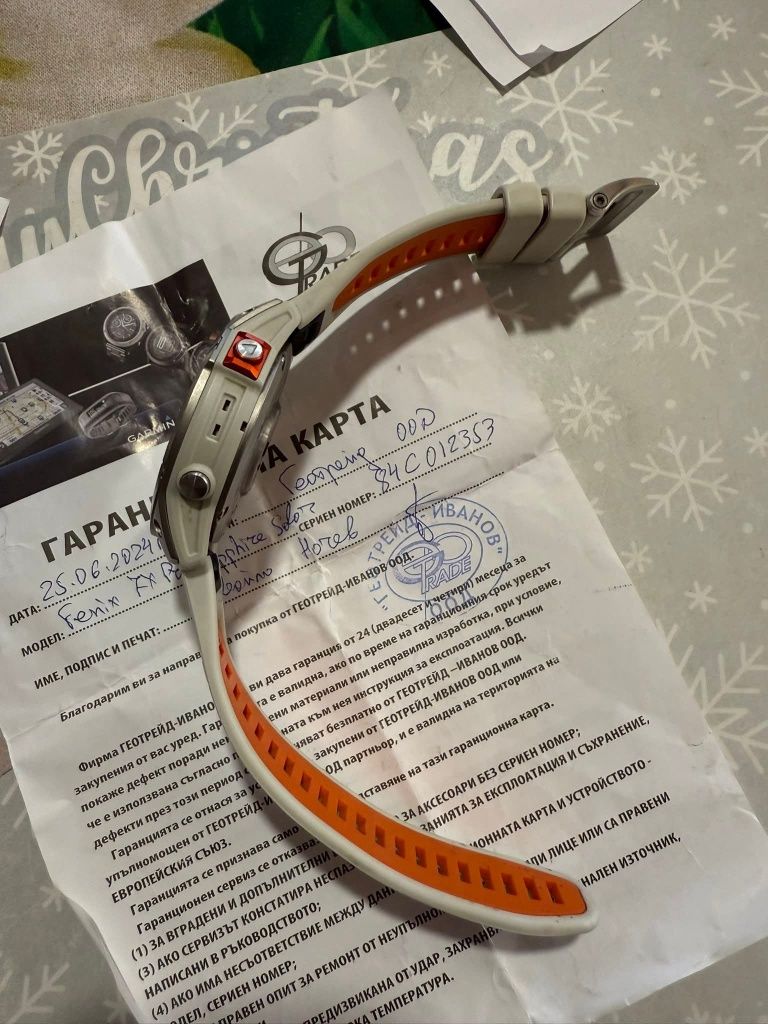 Garmin Fenix 7x Pro Sapphire Solar