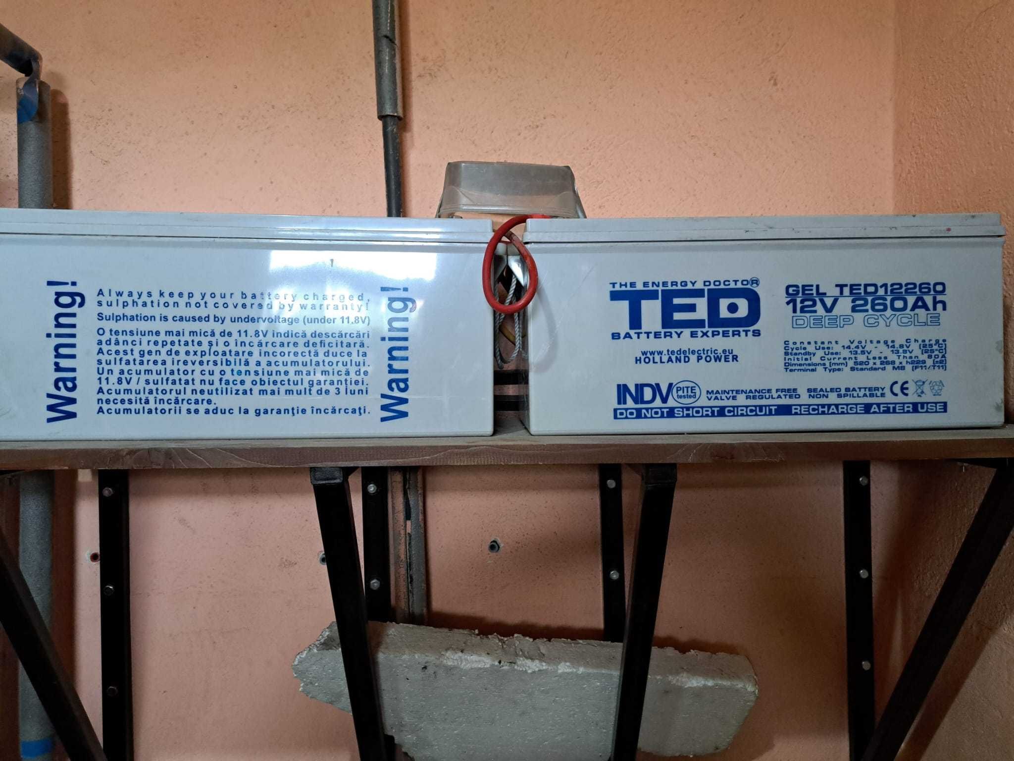 UPS3KW cu 2baterii de 250amperi