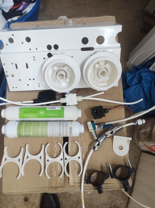 Componente filtru cu osmoza inversa in 6 stadii