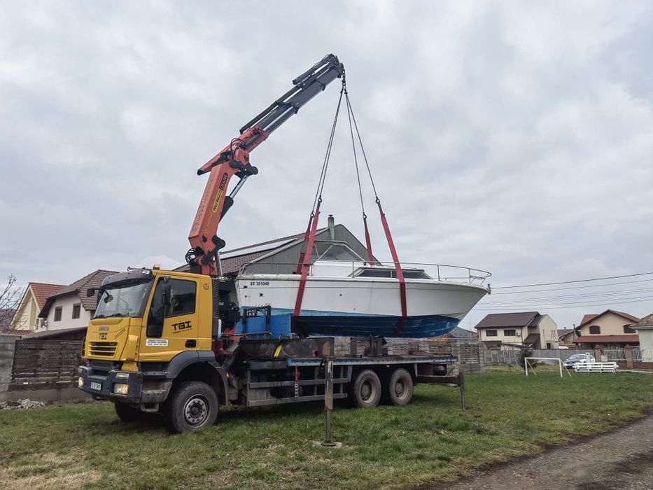 Transport Utilaje,  Trailer, Macara, Hiab,