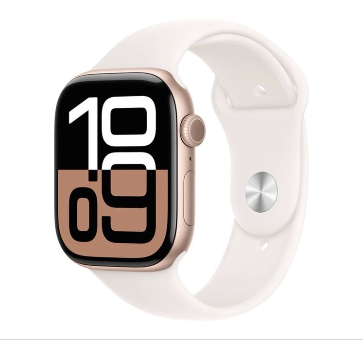 Продавам като нов Apple Watch 10 Rose Gold 46mm