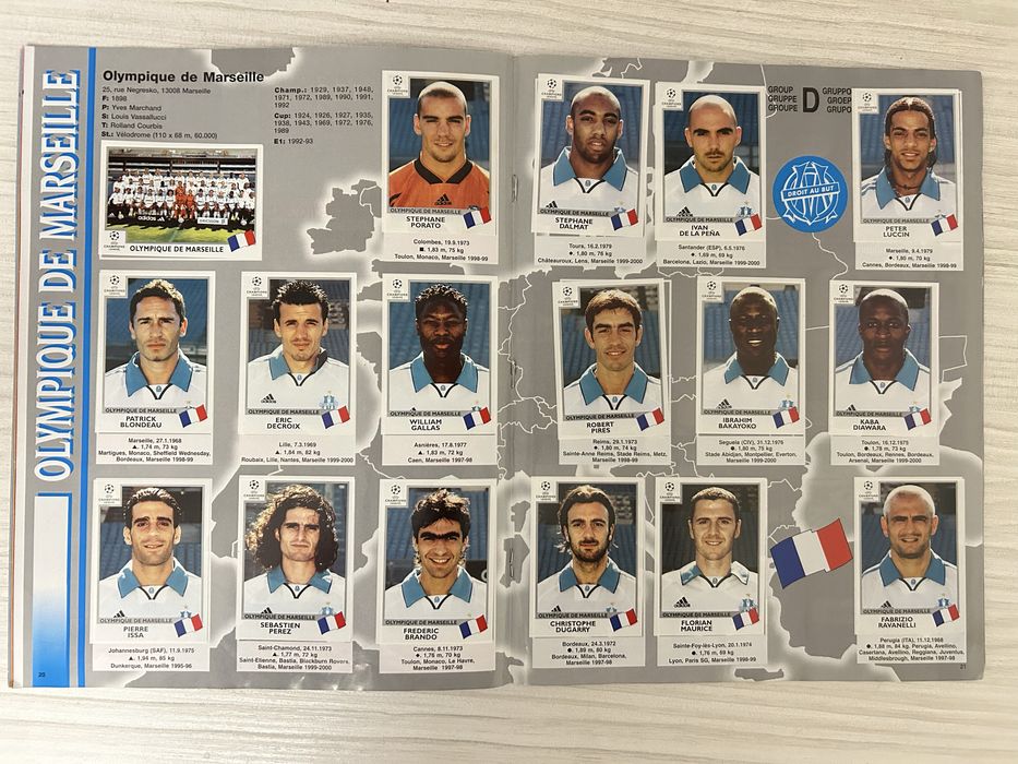 Panini Champions League 1999/2000 – завършен колекционерски албум