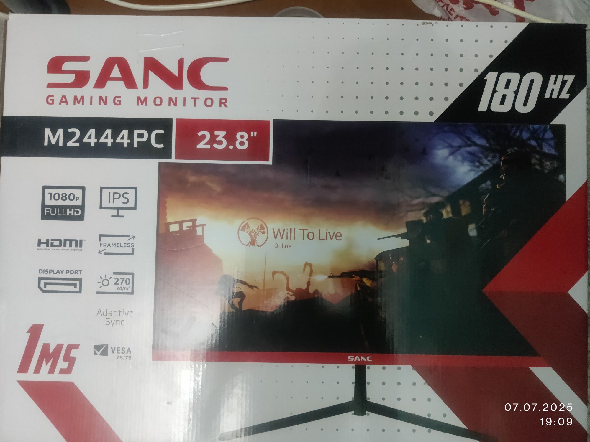 Монитор  Sanc M2444PC