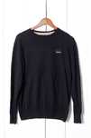 Bluza bărbați Superdry Premium neagră bumbac și cașmir XXL