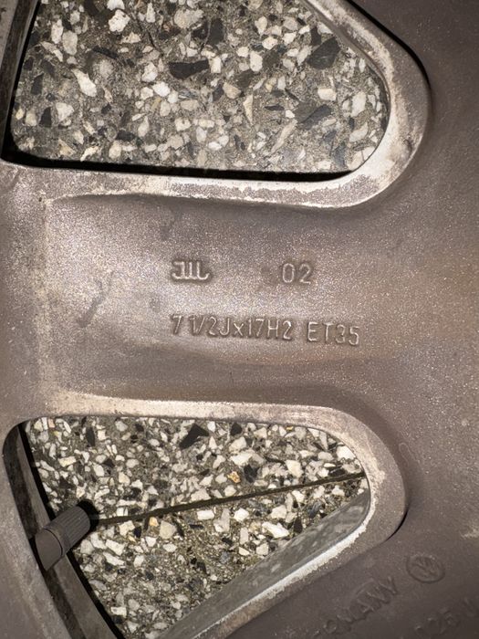 BBS 17”, 5х100 с гуми 215/45/17