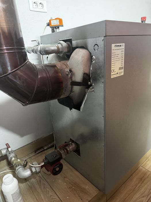 Vand centrala lemn + carbune