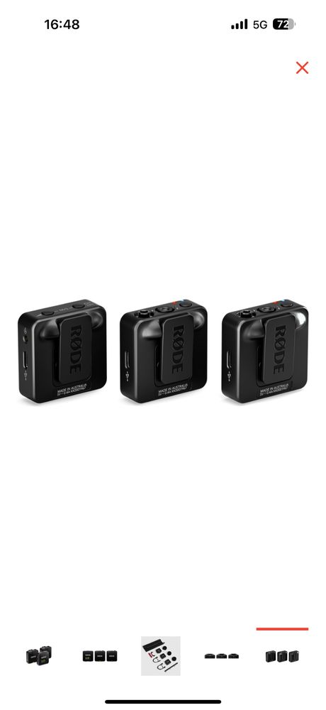 Петличка Микрофон Rode Wireless GO (3rd Gen)