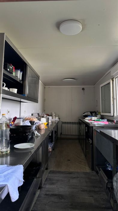 Модульная кухня в контейнере