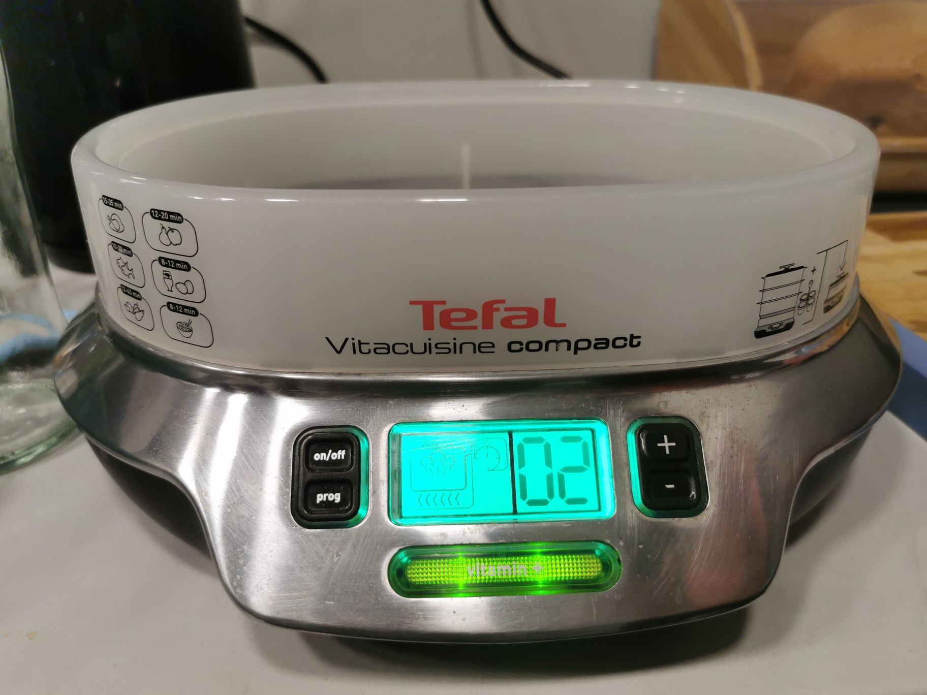 Aparat de gătit la aburi Tefal vitacuisine compact