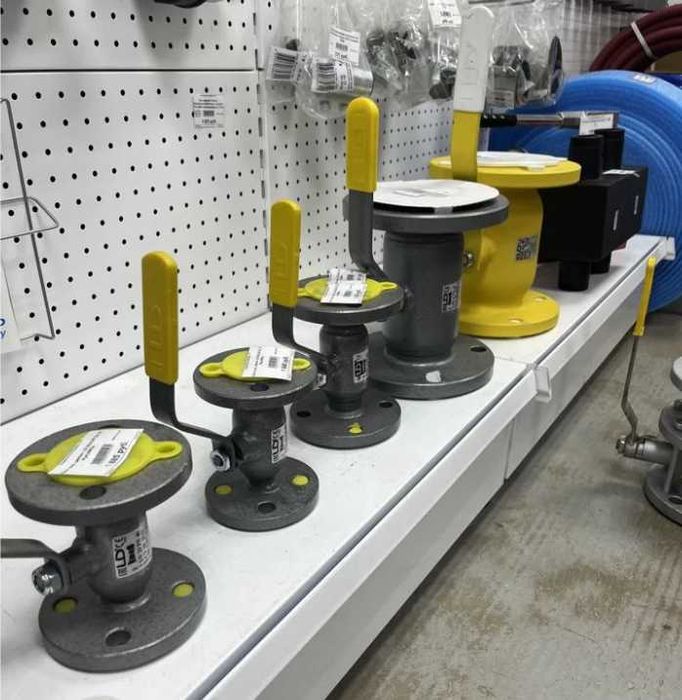 Краны шаровые и фланцевые LD