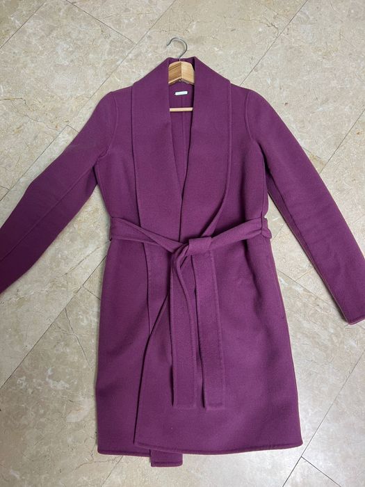 Pardesiu dama Massimo Dutti din lana mar.S-M