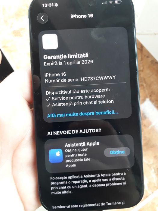 Iphone 16 black 128 gb