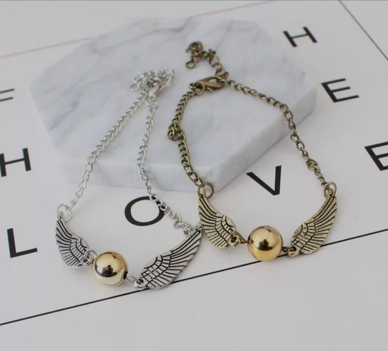 Reducere brățară Harry potter Golden snitch / lănțișor / cadou fan