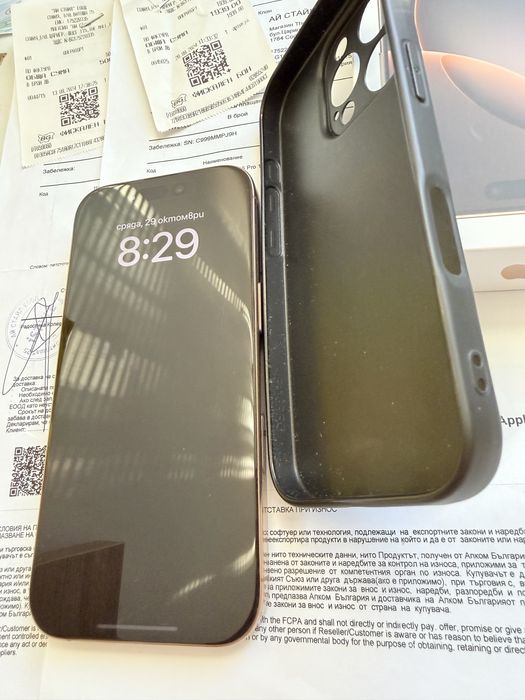 Перфектен! iPhone 16 Pro, 128 GB, Desert Titanium, iStyle BG гаранция!