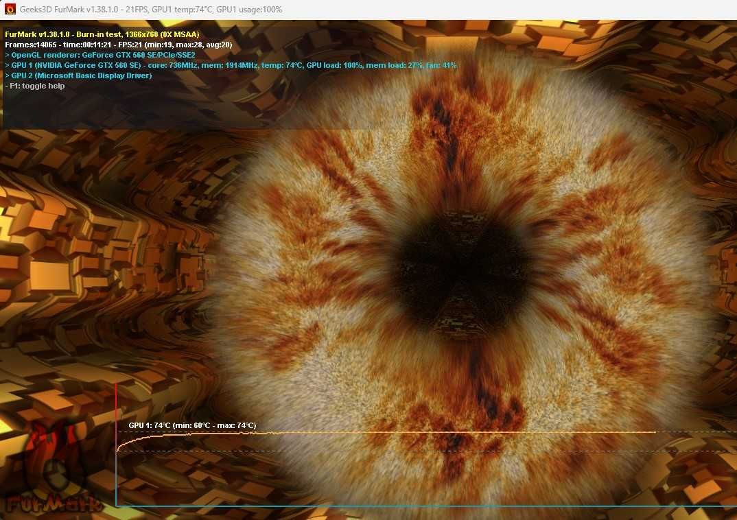 NVIDIA GeForce GTX-560 SE GDDR5 1028Mb.