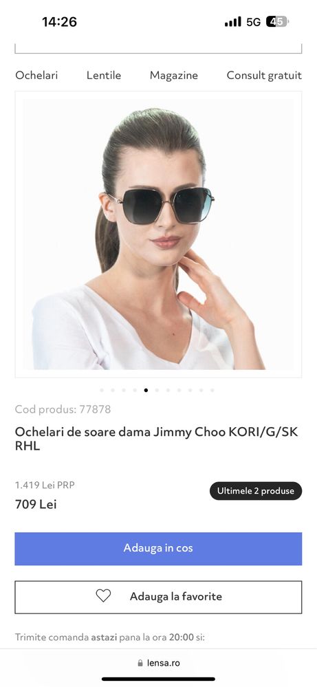 Ochelari Jimmy Choo dama