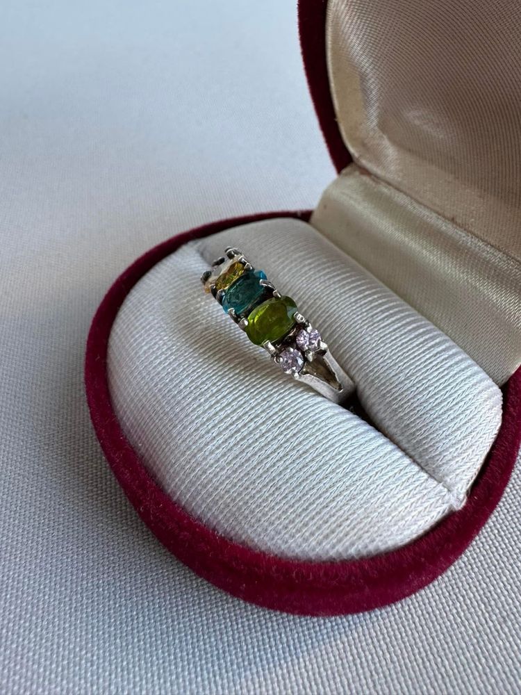 Inel din argint si cubic zirconia
