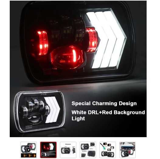 lumini led Faruri LED JEEP Wrangler YJ / Cherokee XJ Toyota, ETC130W