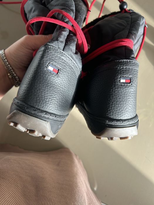 Cizme zapada piele naturala tommy hilfiger 40