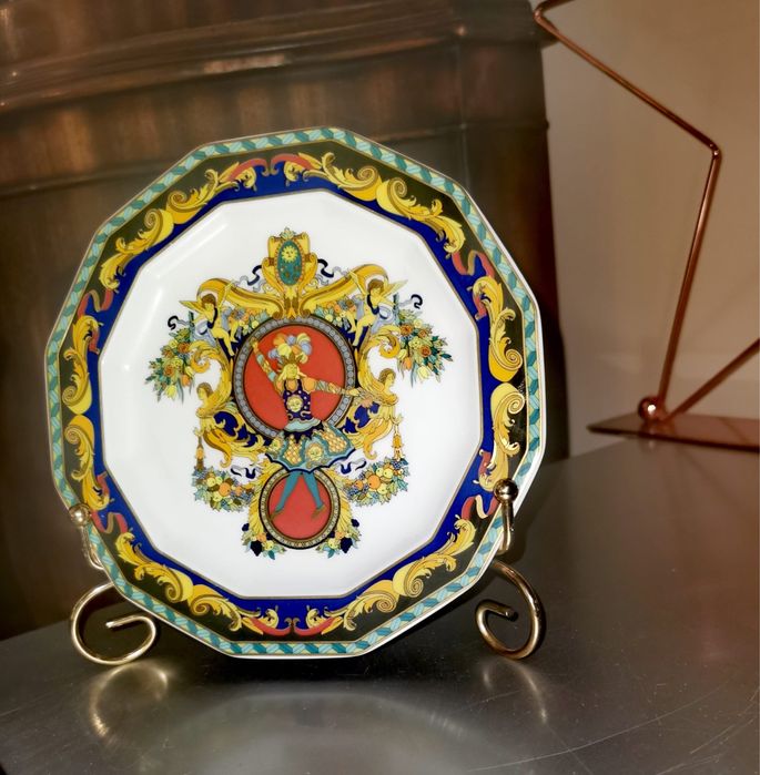 Розентал чиния Версаче чиния „Le Roi Soleil“ на Versace Rosenthal