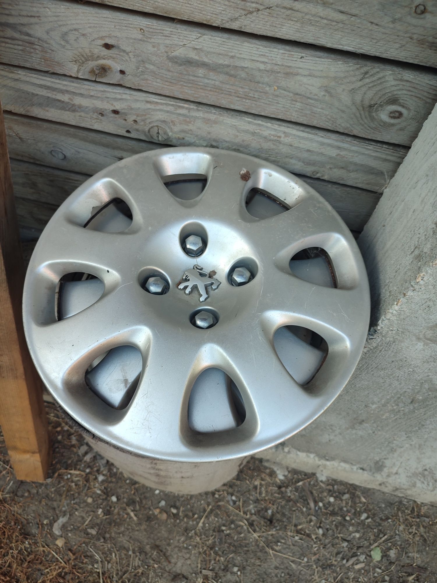 Vand set 4 jante 15" 4x108 + capace Peugeot