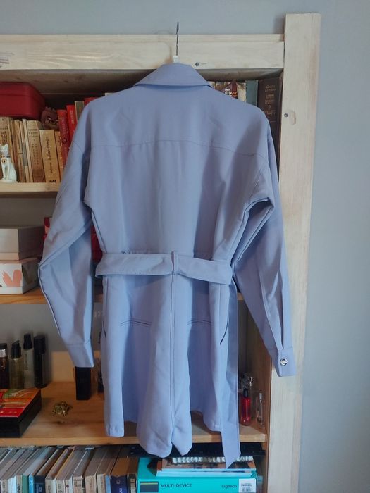 Salopeta Nasty Gal lila, cu eticheta, marimea S-M