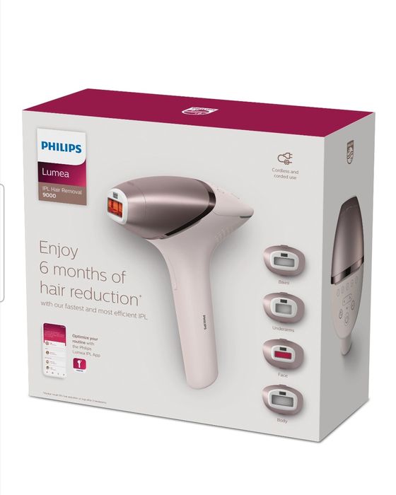 Philips Lumeq IPL Hair Removal 9000