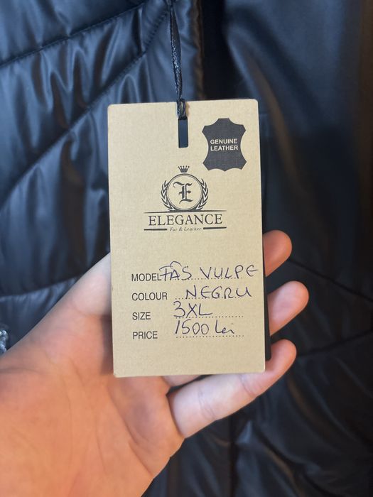 Geacă damă cu blană naturală – Elegance Fur & Leather