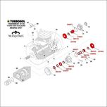 Kit revizie ax pompa sapa egalizare TURBOSOL TM 27.45 TB263471