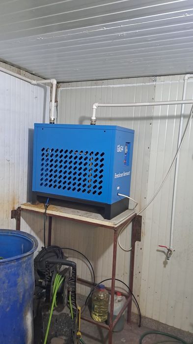 cabina sablare, compressor, uscător, Business la cheie camera termica