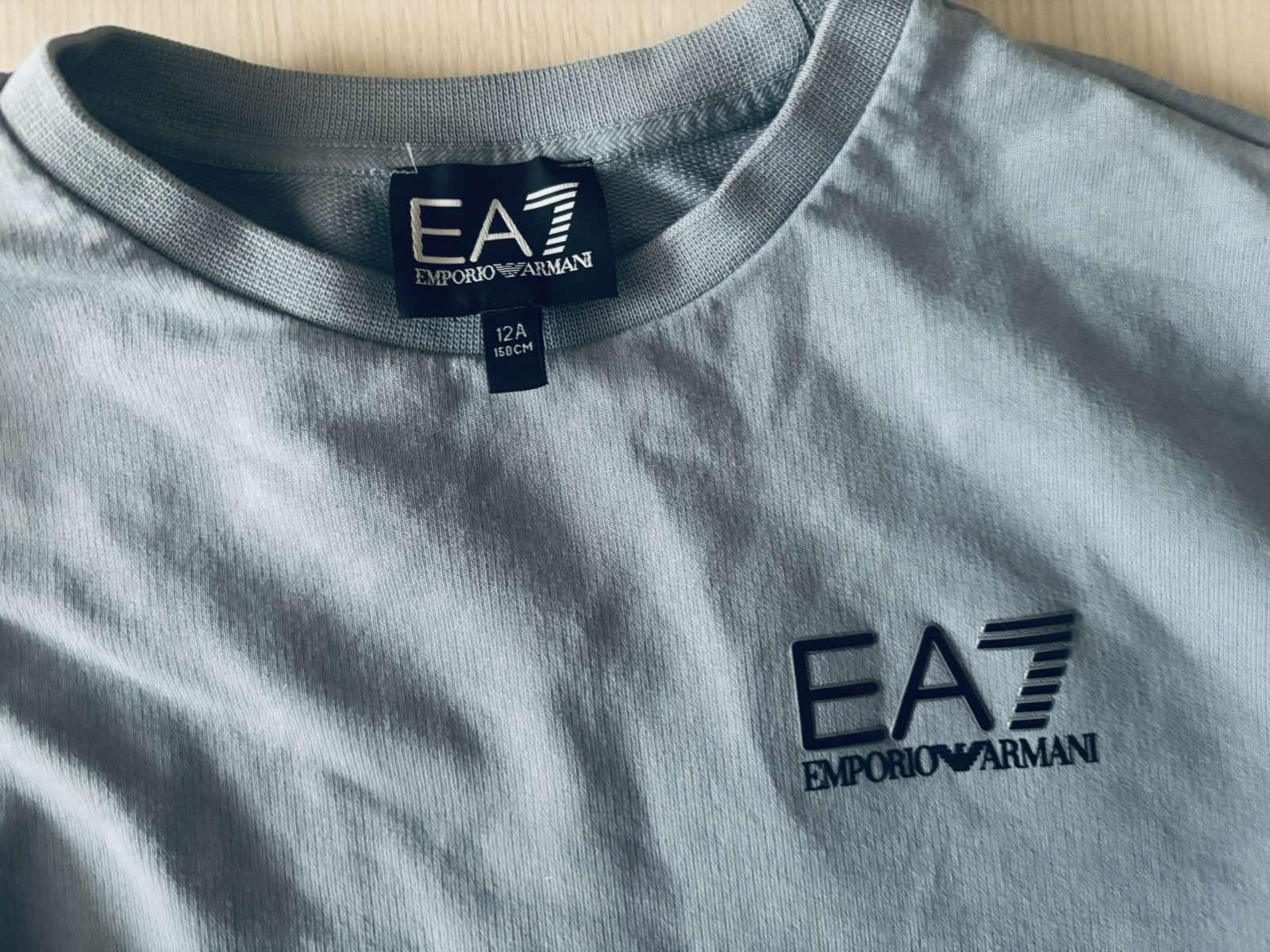 Оригинален суичър Ea7 и дънки Mango