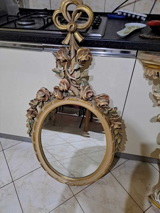 Consolă venețiană cu oglindă